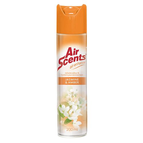 Air Scents Air Enhancer Aerosol – Jasmine & Amber 200ml