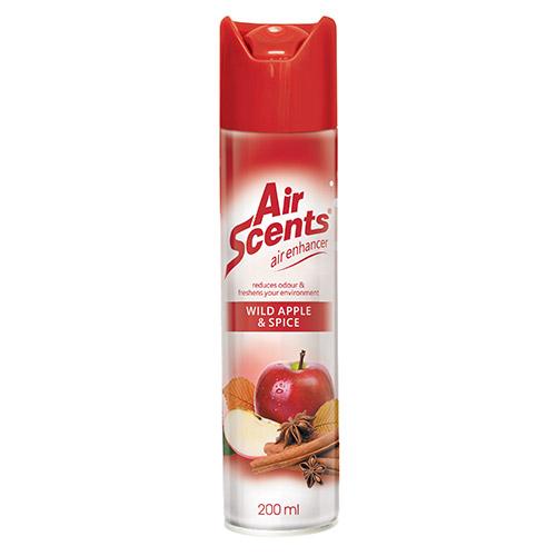 Air Scents Air Enhancer Aerosol – Wild Apple and Spice 200ml