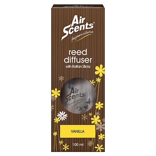 Air Scents Reed Diffuser – Vanilla 100ml