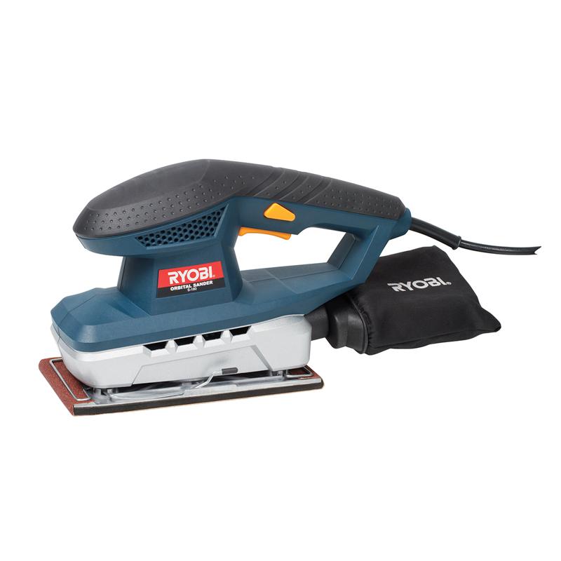 Ryobi Orbital Sander 180W Sheet Size 90MM x 240MM S-180