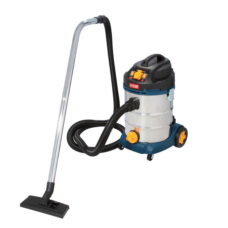 Ryobi Vacuum Cleaner 1600W 30L with Auto Start/Stop Power Plug VC-30HDA